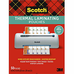 Scotch Laminating Pouch Sheet Size Supported: Letter - Laminating Pouch/Sheet Size: 8.90" Width x 11.40" Length - for Document, Artwork, Sign, Flyer, Schedule, Certificate, Home, Office, Classroom, Paper - Photo-safe, Tear Proof, Spill Resist (TP385450DE) Scotch Laminating Pouch Sheet Size Supported: Letter - Laminating Pouch/Sheet Size: 8.90" Width x 11.40" Length - for Document, Artwork, Sign, Flyer, Schedule, Certificate, Home, Office, Classroom, Paper - Photo-safe, Tear Proof, Spill Resist (TP385450DE)