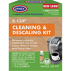 Urnex Single Brewer Cleaning Kit For Coffee Maker - 0.25 oz - Biodegradable, Phosphate-free, Odorless - Green - 1 Each (6004)
