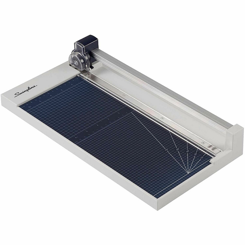 Swingline ClassicCut Bypass Trimmer 10 Sheet Cutting Capacity - 12" Cutting Length - Wood - Gray - 1 Each (10008)