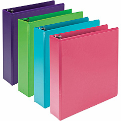 Samsill Earthchoice Durable View Binder 2" Binder Capacity - Letter - 8 1/2" x 11" Sheet Size - 425 Sheet Capacity - 3 x 2" Ring - Fastener: Round Ring - Pocket: 2, Internal - Chipboard - Assorted - Recycled - Bio-based, Durable, Clear Overlay, (MS48669) Samsill Earthchoice Durable View Binder 2" Binder Capacity - Letter - 8 1/2" x 11" Sheet Size - 425 Sheet Capacity - 3 x 2" Ring - Fastener: Round Ring - Pocket: 2, Internal - Chipboard - Assorted - Recycled - Bio-based, Durable, Clear Overlay, (MS48669)
