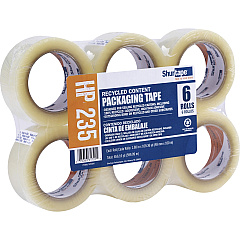 Duck HP 235 Hot Melt Packaging Tape 109.36 yd Length x 1.89" Width - Clear - 6 / Pack (242763) Duck HP 235 Hot Melt Packaging Tape 109.36 yd Length x 1.89" Width - Clear - 6 / Pack (242763)