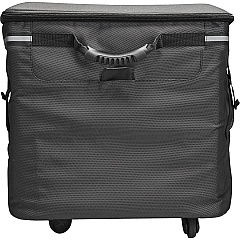 Solo PRO TRANSPORTER 128 Travel/Luggage Case Luggage - Black Bump Resistant - 20.5" Height x 26" Width x 18.8" Depth - 33.81 gal Volume Capacity - 1 Each (SSC11110)
