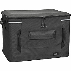 Solo PRO TRANSPORTER 128 Travel/Luggage Case Luggage - Black Bump Resistant - 17.5" Height x 26" Width x 18.8" Depth - 33.81 gal Volume Capacity - 1 Each (SSC11010)