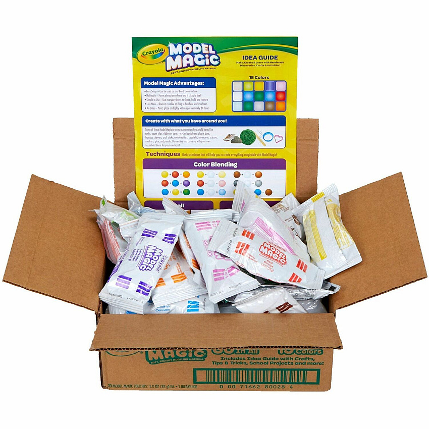 Model Magic Variety Pack Marker, School, Home, Sculpture - Assorted - 30 / Pack (570028)