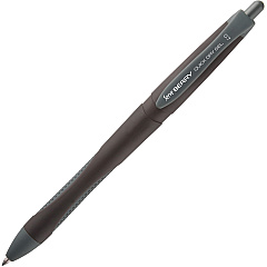 Serve Berry Quick-Dry Gel Ink Pen 0.7 mm Medium Pen Point - Retractable - Black Ink - Gel-based - Black Barrel - 1 Each (BRGEL0712SY)