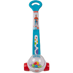 Fisher-Price Classic Corn Popper Push Toy - 1-3 Year - Blue - 1 Each (HBT55)