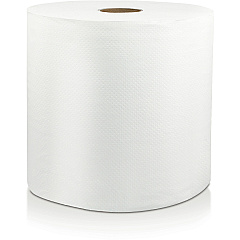 Solaris Paper Livi VPG Select Hard Wound Towel 1 Ply - 8" Width x 600 ft Length - 1 13/16" Core - White - Fiber - 6 / Carton (46530)