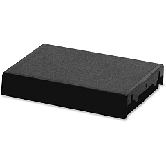 Printy 5-In-1 Date Stamp Replacement Pad Black, Red Ink - Plastic - 1 Each (P4750BK)
