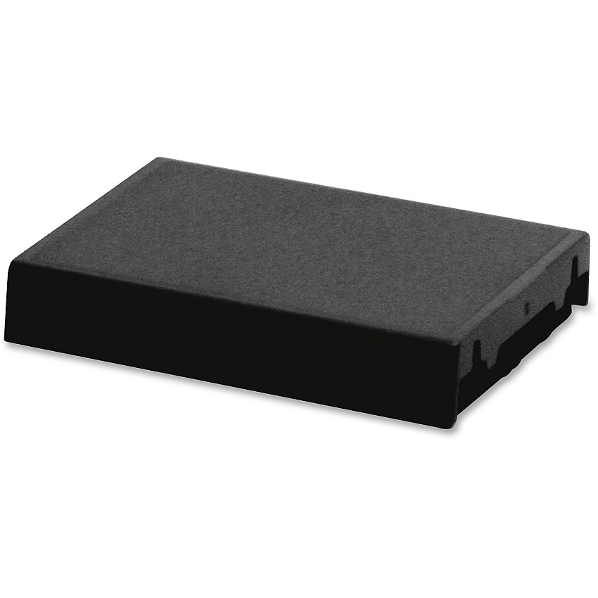Printy 5-In-1 Date Stamp Replacement Pad Black, Red Ink - Plastic - 1 Each (P4750BK)