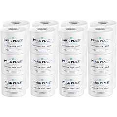 Park Place Double-ply Premium Bath Tissue Rolls 2 Ply - 420 Sheets/Roll - Embossed Pattern - White - 24 Rolls Per CartonCarton - 24 / Carton (PRKVBT24)