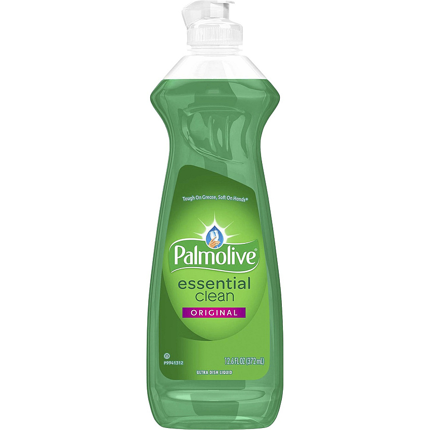 Palmolive Essential Clean Dish Liquid 12.6 fl oz (0.4 quart) - Phosphate-free, pH Balanced, Long Lasting - Green - 1 Each (146413)