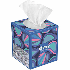 Kleenex Anti-viral Facial Tissue 3 Ply - WhiteBox - 55/Box - 1 Each (54505)