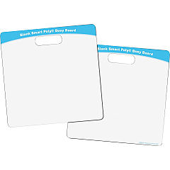 Ashley Blank Smart Poly Busy Board 10.8" (0.9 ft) Width x 10.8" (0.9 ft) Height - Poly-coated Cardboard Surface - Square - 1 Each (98006)
