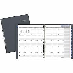 At-A-Glance DayMinder Monthly Planner Large - Julian Dates - Monthly - 12 Month - January 2027 to December 2027 - 1 Month Double Page Layout - 8 1/2" x 11" Sheet Size - White Sheet - Wire Bound - Gray - Poly - Gray Cover - 1 Each (GC47007) At-A-Glance DayMinder Monthly Planner Large - Julian Dates - Monthly - 12 Month - January 2027 to December 2027 - 1 Month Double Page Layout - 8 1/2" x 11" Sheet Size - White Sheet - Wire Bound - Gray - Poly - Gray Cover - 1 Each (GC47007)