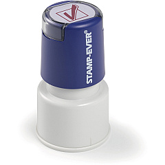 Trodat Pre-inked Check Mark Icon Stamp Text Stamp - RECEIVED - 0.75" Impression Diameter - 50000 Impression(s) - Red - 1 Each - TAA Compliant (5970) Trodat Pre-inked Check Mark Icon Stamp Text Stamp - RECEIVED - 0.75" Impression Diameter - 50000 Impression(s) - Red - 1 Each - TAA Compliant (5970)