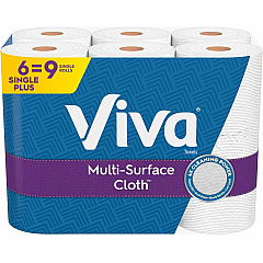 Viva Choose-A-Sheet Paper Towels 1 Ply - 83 Sheets/Roll - Signature soft, smooth texture - White - Paper - 1 Each (49413) Viva Choose-A-Sheet Paper Towels 1 Ply - 83 Sheets/Roll - Signature soft, smooth texture - White - Paper - 1 Each (49413)