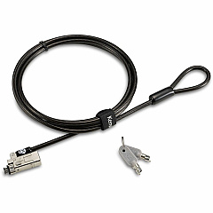 Kensington Slim NanoSaver 2.0 Keyed Laptop Lock 6 ft Cable - Keyed Lock - Carbon Steel - For Notebook - 1 Each (65021) Kensington Slim NanoSaver 2.0 Keyed Laptop Lock 6 ft Cable - Keyed Lock - Carbon Steel - For Notebook - 1 Each (65021)