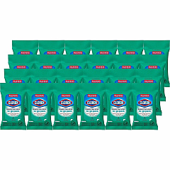 Clorox Bleach-Free Disinfecting WipesTo-Go Pack Fresh Scent - Bleach-free, Disinfectant, Antibacterial, Disposable - White - 9 Pack - 24 / Carton (60133CT) Clorox Bleach-Free Disinfecting WipesTo-Go Pack Fresh Scent - Bleach-free, Disinfectant, Antibacterial, Disposable - White - 9 Pack - 24 / Carton (60133CT)