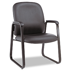 Alera Genaro Series High-Back Guest Chair, 24.60" x 24.80" x 36.61", Black (ALEGE43LS10B)
