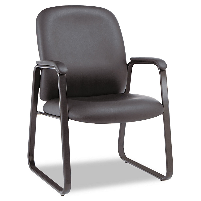 Alera Genaro Series High-Back Guest Chair, 24.60" x 24.80" x 36.61", Black (ALEGE43LS10B)