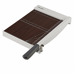 Swingline ClassicCut Guillotine Wood Trimmer 10 Sheet Cutting Capacity - 12" Cutting Length - Safety Latch - Solid Wood - Gray - 1 Each (10011)