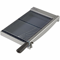 Swingline ClassicCut Guillotine Glass Trimmer 15 Sheet Cutting Capacity - 15" Cutting Length - Safety Latch - Tempered Glass - Gray - 1 Each (10014)
