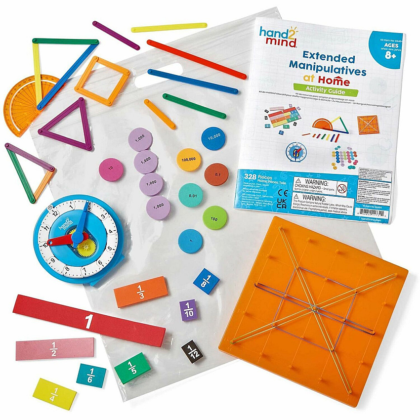 Learning Resources Extended Manipulative Home Kit Skill Learning: Manipulative Skill - 8+ - 1 Each (H2M94464)