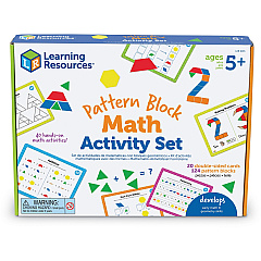Learning Resources Pattern Block Math Activity Set Theme/Subject: Fun - Skill Learning: Addition, Mathematics, Symmetry, Patterning, Fraction, Graphing, Shape, Geometry - 128 Pieces - 5-10 Year - 1 Each (LER6135) Learning Resources Pattern Block Math Activity Set Theme/Subject: Fun - Skill Learning: Addition, Mathematics, Symmetry, Patterning, Fraction, Graphing, Shape, Geometry - 128 Pieces - 5-10 Year - 1 Each (LER6135)