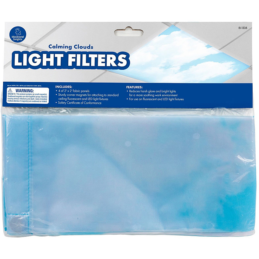 Educational Insights Calming Clouds Light Filters 4 / Pack (1235)