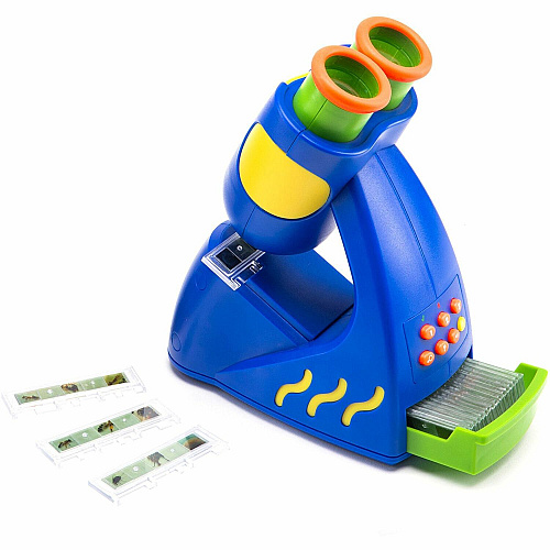Educational Insights GeoSafari Jr. Talking Microscope Educational Toy Learning Toy - Theme/Subject: Learning - 3-7 Year - Multi - 1 Each (8801)