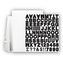 Flipside Products Flipside Corrugated Project Sheet Sign Kit White - 5 / Pack (323015)