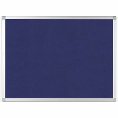MasterVision Ayda Fabric Bulletin Board - 18" x 24" 18" Board Height x 24" Board Width - Blue Felt, Fabric Surface - Self-healing, Durable, Resilient - Aluminum Frame - 1 Each (FA02439214) MasterVision Ayda Fabric Bulletin Board - 18" x 24" 18" Board Height x 24" Board Width - Blue Felt, Fabric Surface - Self-healing, Durable, Resilient - Aluminum Frame - 1 Each (FA02439214)