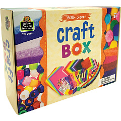 Teacher Created Resources Craft Box Crafting, Artwork - 600 Piece(s) - Multi - Felt - 1 Each (20111) Teacher Created Resources Craft Box Crafting, Artwork - 600 Piece(s) - Multi - Felt - 1 Each (20111)