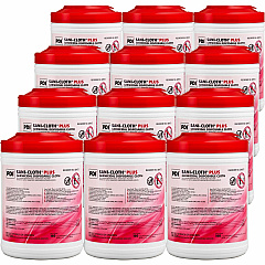 PDI Sani-Cloth Plus Germicidal Disposable Cloth 6.75" Length x 6" Width - Disposable, Disinfectant, Deodorize, Fungicide, Virucidal, Bactericide, Latex-free, Bleach-free, Pre-moistened, Antimicrobial - White - 160/Tub - 12 / Carton (Q89072CT) PDI Sani-Cloth Plus Germicidal Disposable Cloth 6.75" Length x 6" Width - Disposable, Disinfectant, Deodorize, Fungicide, Virucidal, Bactericide, Latex-free, Bleach-free, Pre-moistened, Antimicrobial - White - 160/Tub - 12 / Carton (Q89072CT)