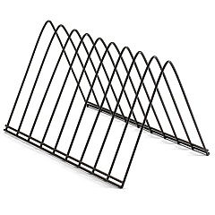 Officemate Triangle Wire Sorter 7" Height x 7" Width x 11" Depth - Desktop - Sturdy - Black - Steel Wire - 1 Each (93150)