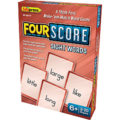 Teacher Created Resources Four Score Sight Words Game Fun - Matching - 3 to 20 Players - 1 Each (EP66117) Teacher Created Resources Four Score Sight Words Game Fun - Matching - 3 to 20 Players - 1 Each (EP66117)