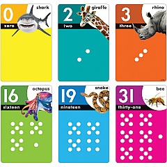 Trend Animals Count 0-31 Learning Set with Numbered Counting Cards Theme/Subject: Fun - Skill Learning: Animal Shapes, Mathematics, Number - 1 Each (T19008) Trend Animals Count 0-31 Learning Set with Numbered Counting Cards Theme/Subject: Fun - Skill Learning: Animal Shapes, Mathematics, Number - 1 Each (T19008)