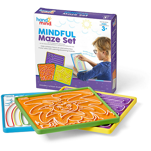 Learning Resources Hand2Mind Mindful Maze Set Learning - Creative - 1 Each (93247)