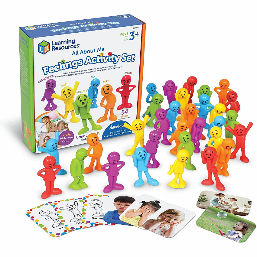 Learning Resources All About Me Feelings Activity Set Theme/Subject: Fun - Skill Learning: Social Emotional Learning (SEL), Counting, Color, Pattern, Sorting, Matching - 36 Pieces - 3-7 Year - 1 Each (LER3368)