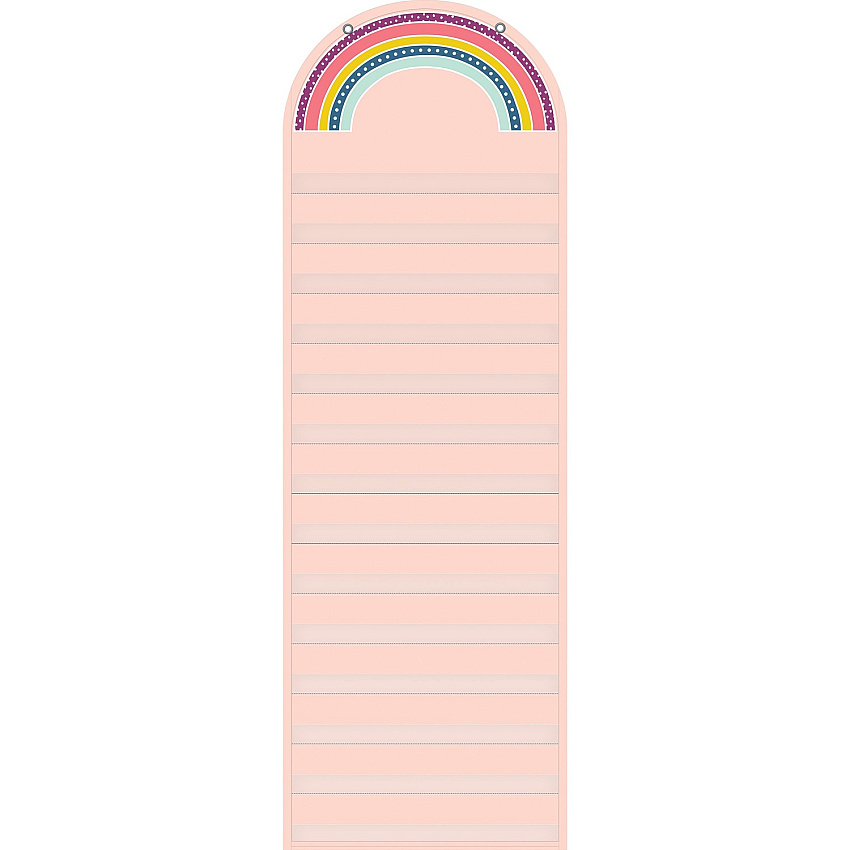 Teacher Created Resources Oh Happy Day Rainbow 14 Pocket Chart Theme/Subject: Fun - Skill Learning: Rainbow - 1 Each (20106)