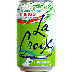 LaCroix Mango Flavored Sparkling Water Ready-to-Drink - 12 fl oz (355 mL) - Mango - 12/Pack - 2 / Carton (40103) LaCroix Mango Flavored Sparkling Water Ready-to-Drink - 12 fl oz (355 mL) - Mango - 12/Pack - 2 / Carton (40103)
