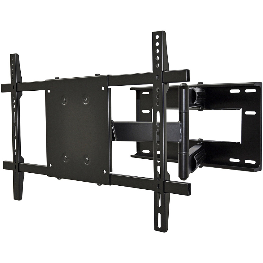 Rocelco VLDA Mounting Bracket for TV, Flat Panel Display - Black 2 Display(s) Supported - 37" to 70" Screen Support - 150 lb Load Capacity - 200 x 200, 600 x 400, 100 x 100, 400 x 200, 300 x 300, 400 x 400 - VESA Mount Compatible - 1 Each (RVLDA)