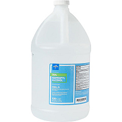 Medline Isopropyl Rubbing Alcohol For Minor Cut, Scrape, Burn - 1 gal - 1 Each (MDS098016)
