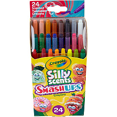 Crayola Silly Scents Mini Twistables Crayons 5" Length - Assorted - 24 / Pack (523470) Crayola Silly Scents Mini Twistables Crayons 5" Length - Assorted - 24 / Pack (523470)