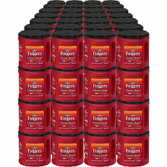 Folgers® Ground Classic Roast Coffee Medium - 25.9 oz Per Canister - Ground - Rich Aroma - Kosher - 49 / Pallet (30407PL) Folgers® Ground Classic Roast Coffee Medium - 25.9 oz Per Canister - Ground - Rich Aroma - Kosher - 49 / Pallet (30407PL)