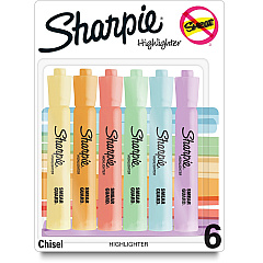 Sharpie SmearGuard Tank Style Highlighters Assorted Ink - 6 / Pack (2157488) Sharpie SmearGuard Tank Style Highlighters Assorted Ink - 6 / Pack (2157488)