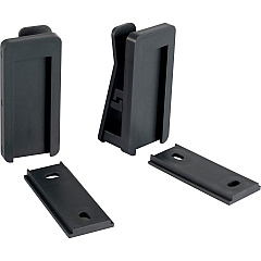 DURABLE VISIOCLIP Wall Mount for Tablet, Smartphone - Charcoal Gray 2.20 lb Load Capacity - Plastic - 1 Each (893958) DURABLE VISIOCLIP Wall Mount for Tablet, Smartphone - Charcoal Gray 2.20 lb Load Capacity - Plastic - 1 Each (893958)