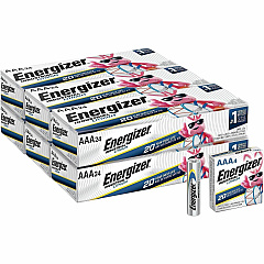 Energizer Industrial AAA Lithium Batteries For Construction, Facility Maintenance, Medical Center, Office, Classroom - AAA - 24 Batteries/Box - 6 / Carton (LN92CT)