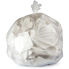 Heritage Bag High Density Coreless Roll Liners 45 gal Capacity - 46" Length x 40" Width x 0.43 mil (11 Micron) Thickness - High Density - Natural - High-density Polyethylene (HDPE) - 250 / Carton (V8046MNR04) Heritage Bag High Density Coreless Roll Liners 45 gal Capacity - 46" Length x 40" Width x 0.43 mil (11 Micron) Thickness - High Density - Natural - High-density Polyethylene (HDPE) - 250 / Carton (V8046MNR04)