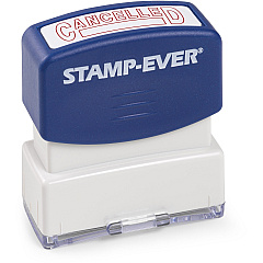 Trodat Pre-inked CANCELED Message Stamp Message Stamp - CANCELLED - 0.56" Impression Width x 1.69" Impression Length - 50000 Impression(s) - Red - 1 Each - TAA Compliant (5942) Trodat Pre-inked CANCELED Message Stamp Message Stamp - CANCELLED - 0.56" Impression Width x 1.69" Impression Length - 50000 Impression(s) - Red - 1 Each - TAA Compliant (5942)